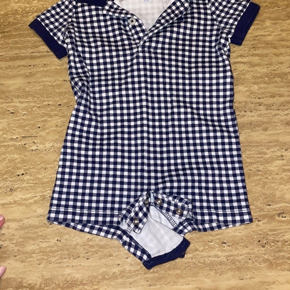 Polo Ralph Lauren Gingham Baby Onesie🐎 - Picture 4 of 4